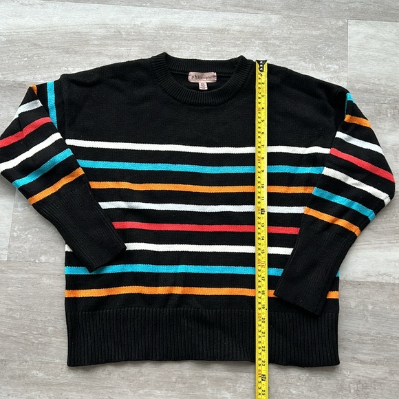 Philosophy Striped Sweater - Picture 3 of 7